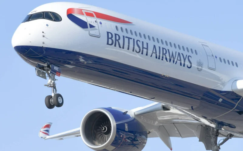 British Airways A350 loses wheel