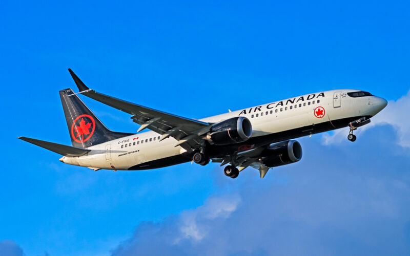 Air Canada fleet transfer