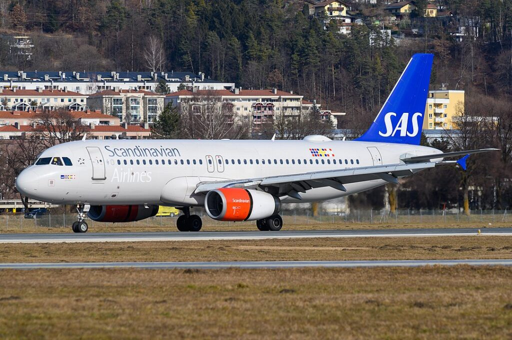 SAS taxiway takeoff attempt