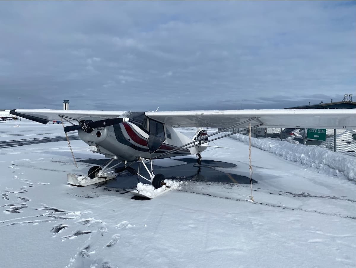 Skiplane crash in Alaska