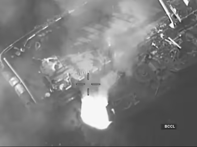 Airstrike hits Iran aircraft