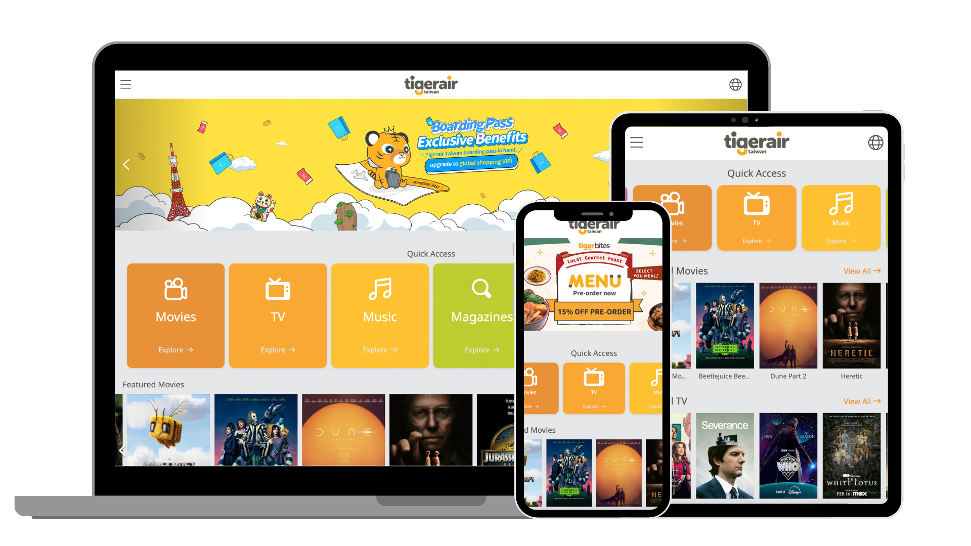 Tigerair upgrades inflight entertainment
