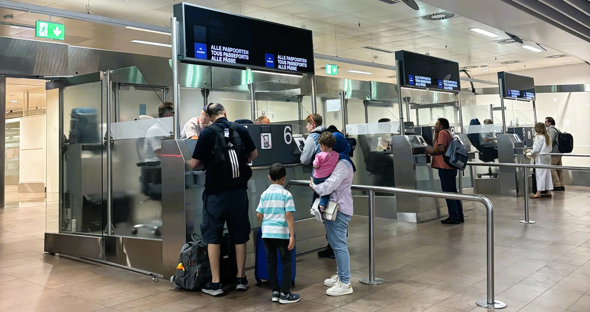 EES delays disrupt Brussels