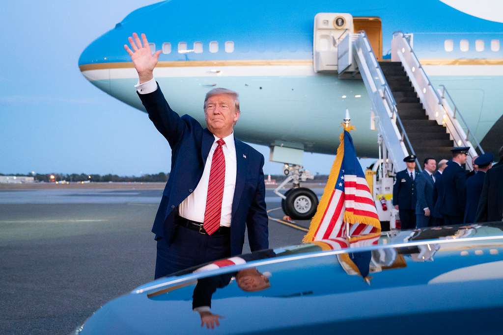 Trump's B747 final flight