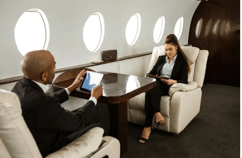 Private aviation drives business