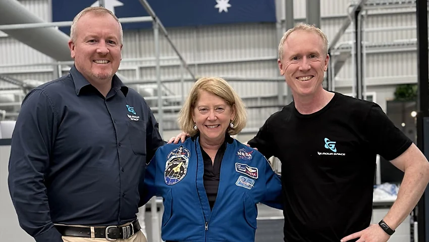 Gilmour strengthens space board