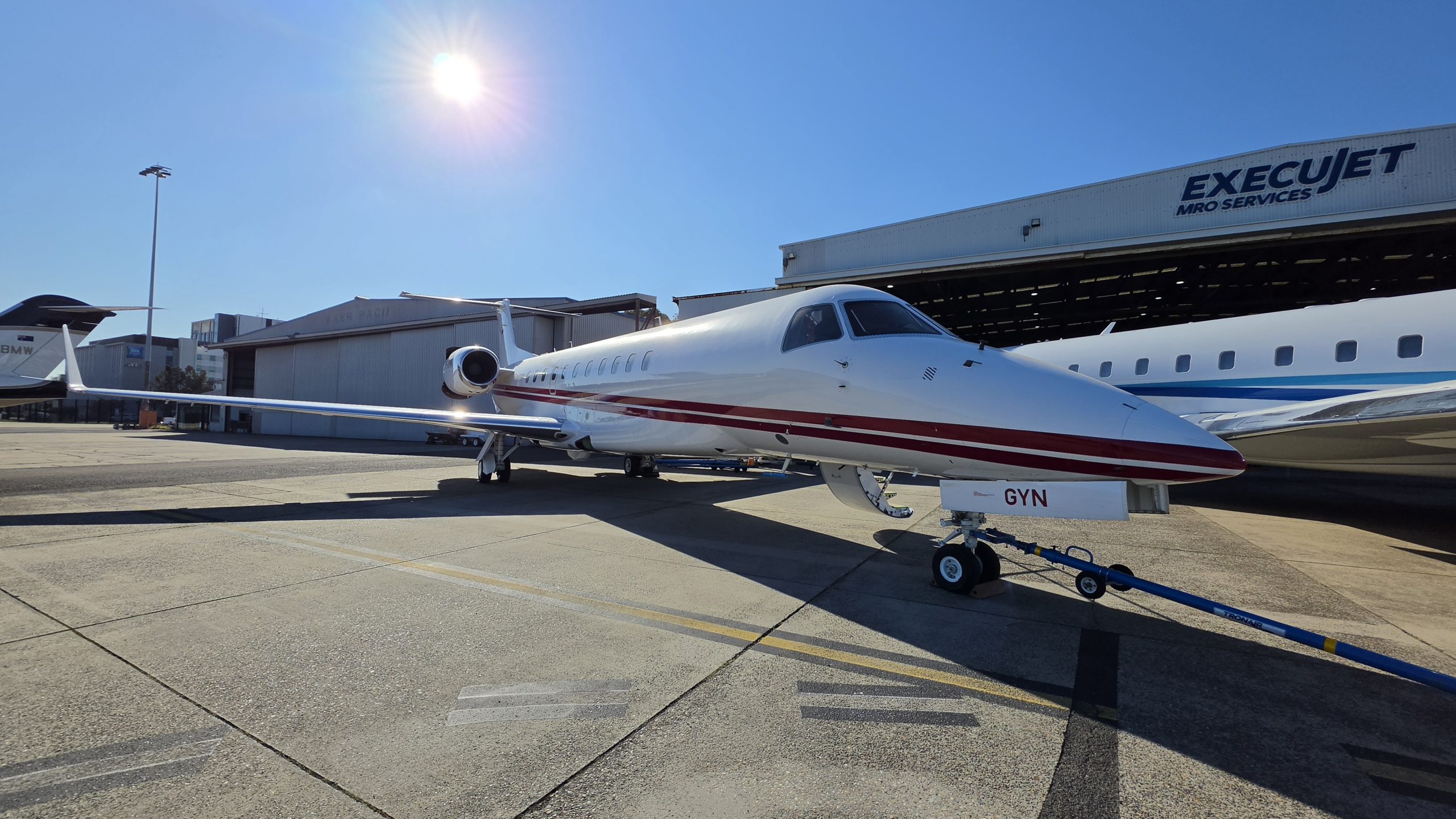 ExecuJet completes Legacy 600 check