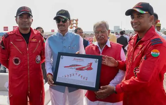 Suryakiran team flies Meerut skies