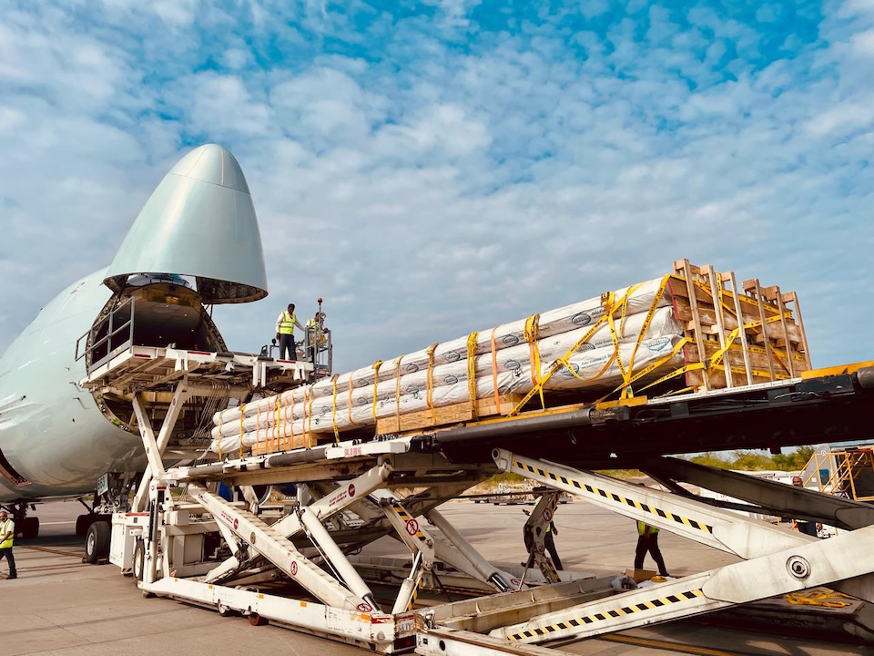 ACS moves machinery to Ghana