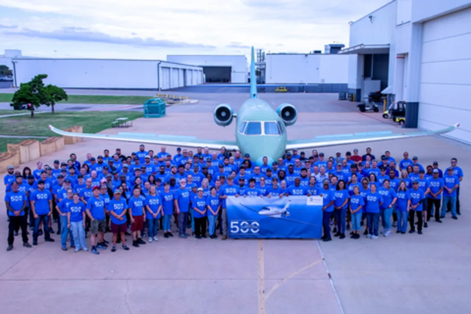 Textron rolls out 500th Citation Latitude