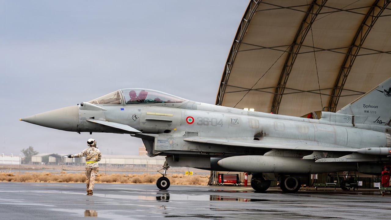 Italian Eurofighter hit in Saudi