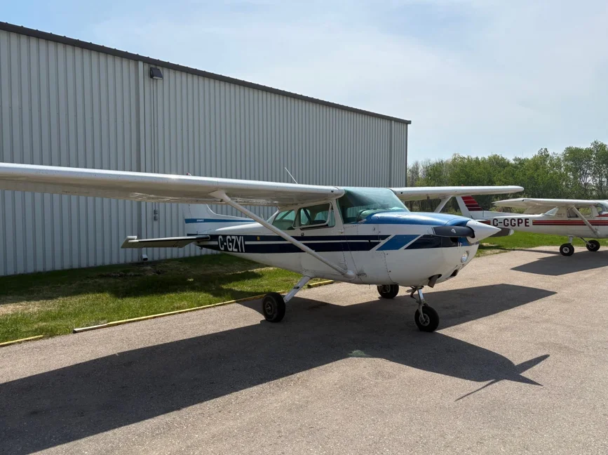 Training flight ends in crash