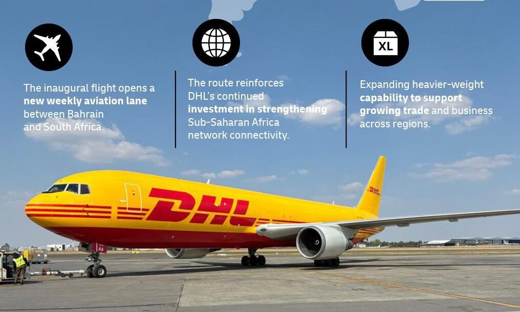 DHL launches Bahrain Johannesburg freighter