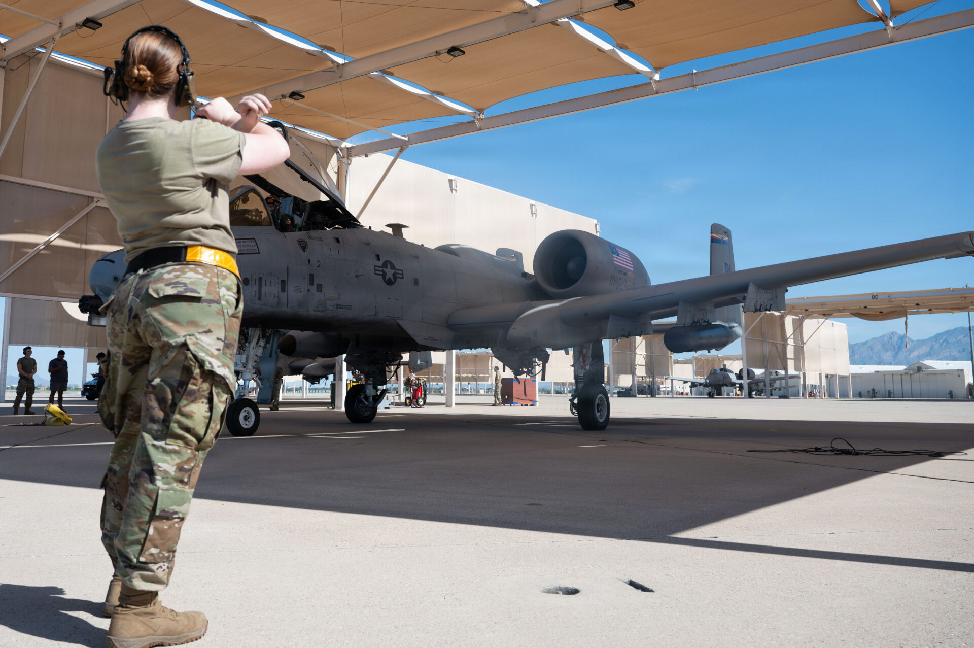 USAF A-10 leaves Davis-Monthan