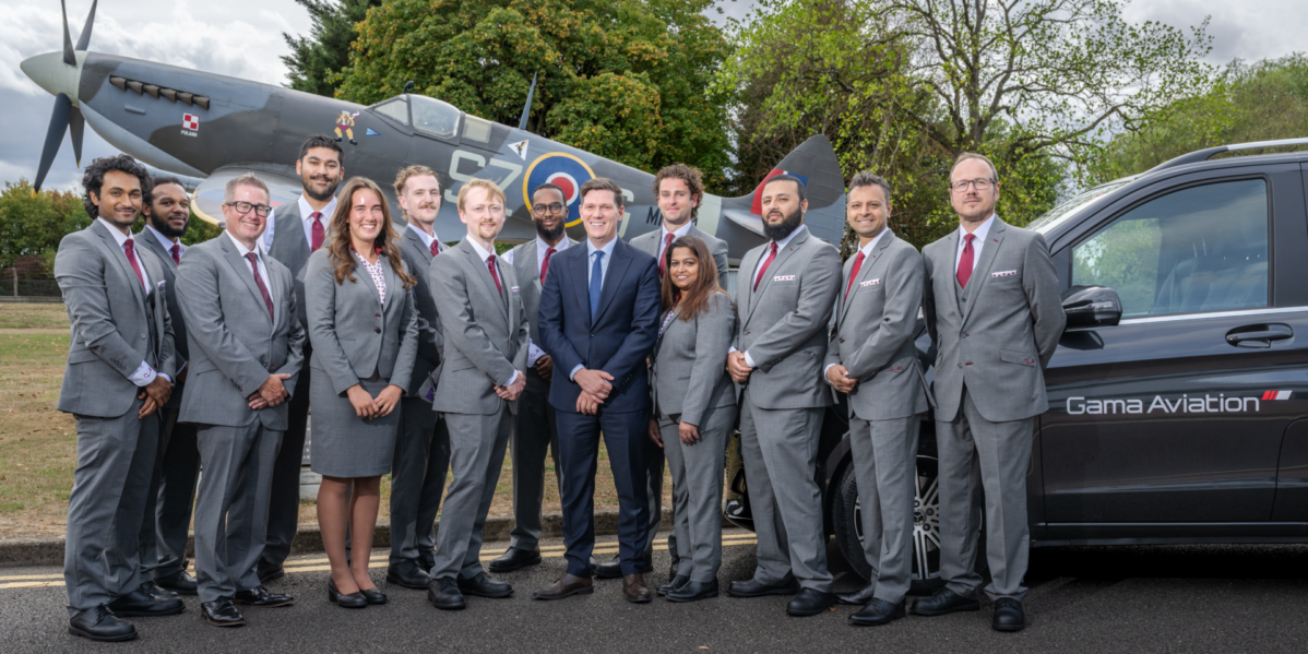 Gama Aviation unveils new uniforms