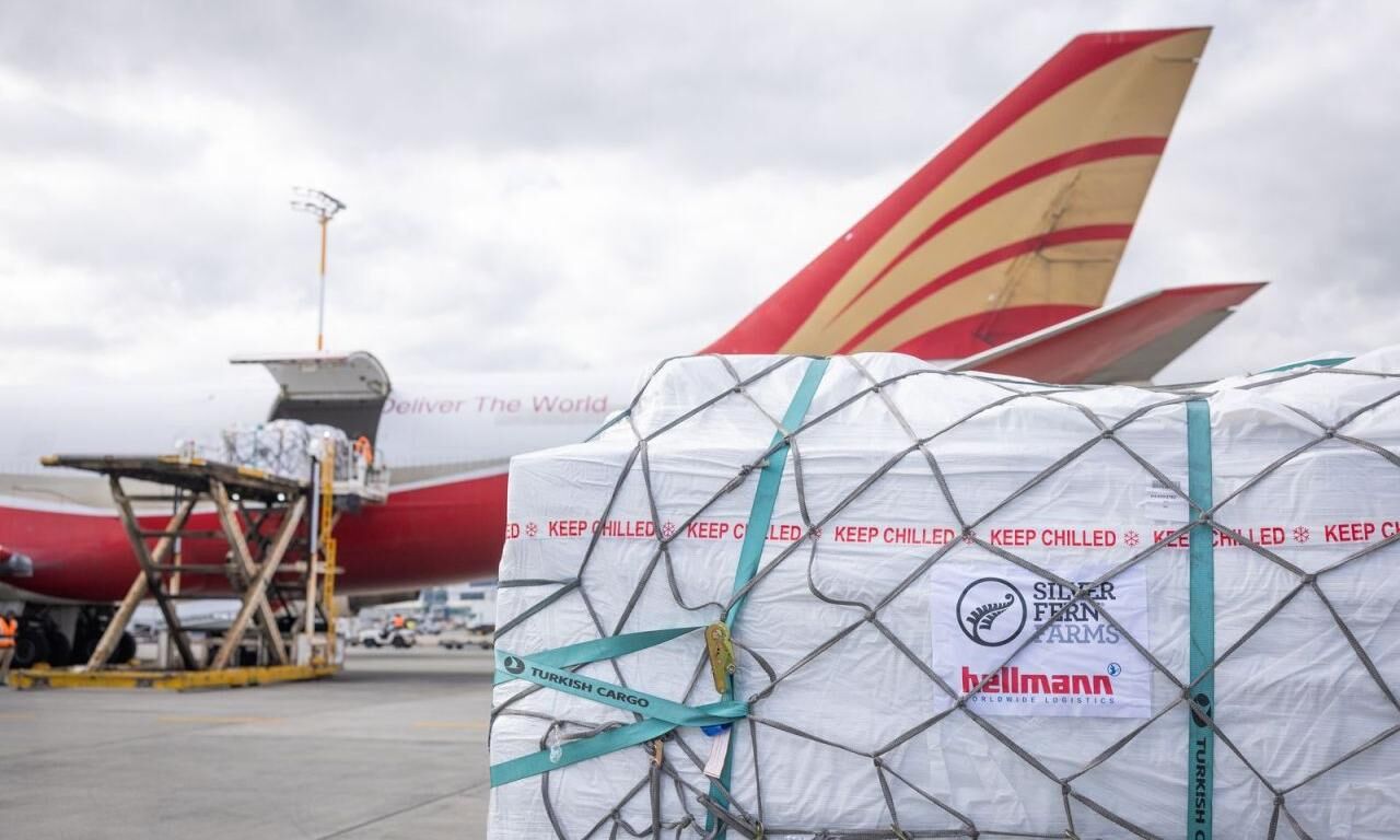 Hellmann NZ ships chilled meat