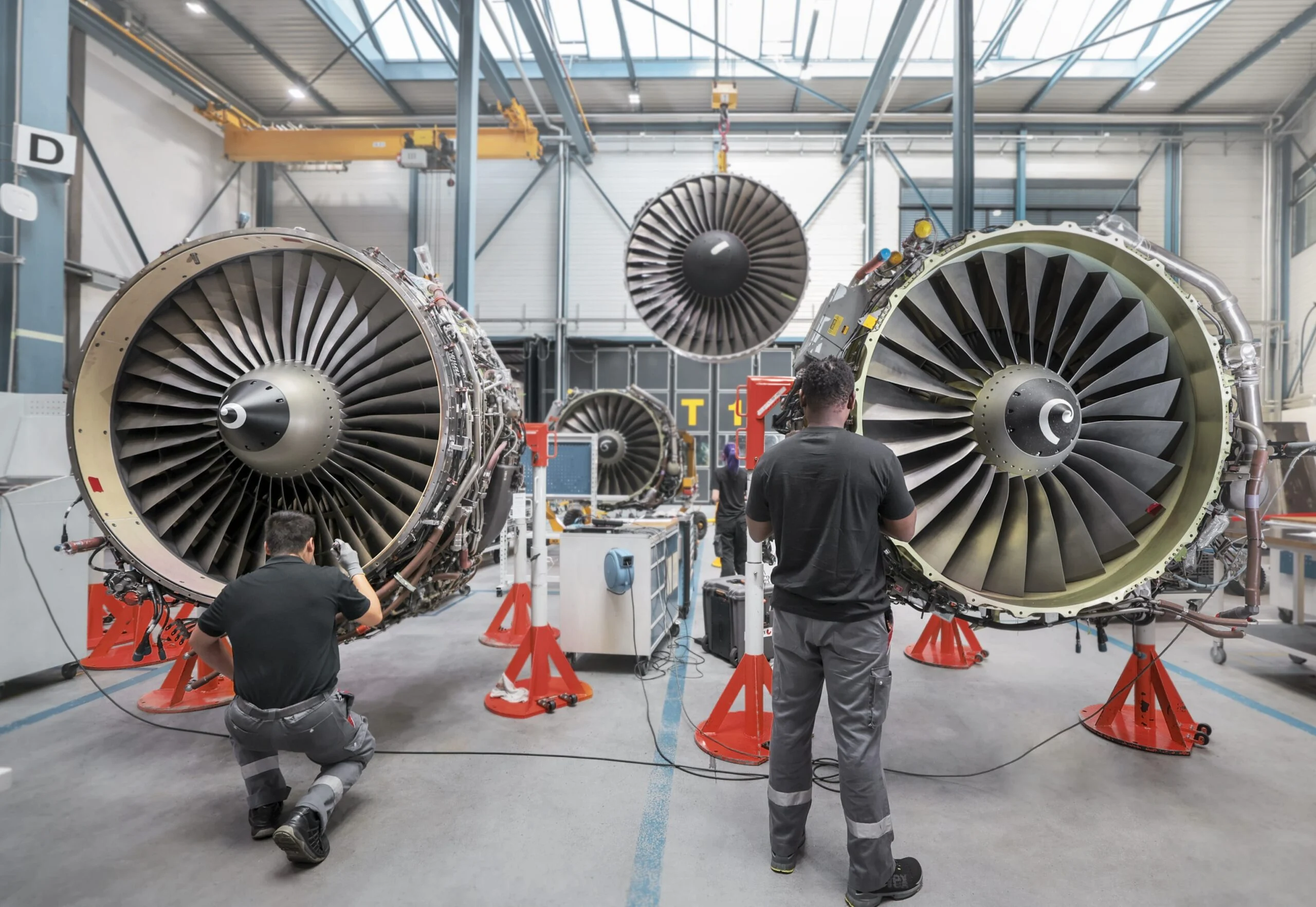 SR Technics supports Garuda engines